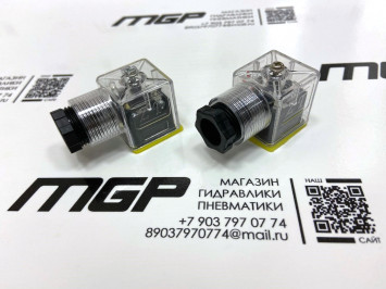 Разъем электрический-коннектор DIN 43650 аналог СЭ11-19 (DC AC)