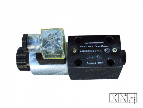 Гидрораспределители ВЕ 6.34А (1РЕ 6.34-А)