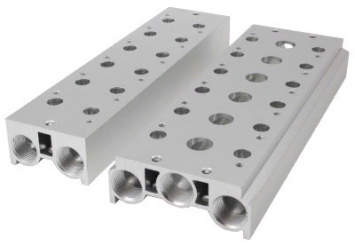 Пневмоплита 400M-5 мест. для распределителей 4V400