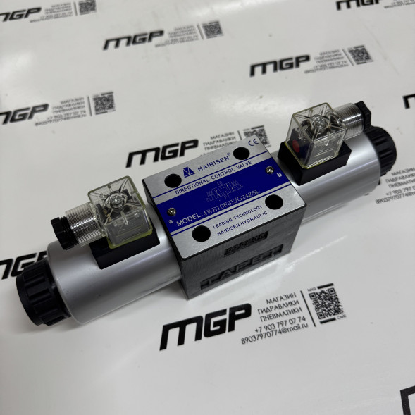 4WE10W гидрораспределители золотниковые с элек. управлением