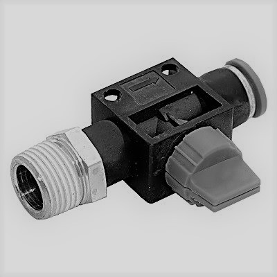 Фитинг с краном HVFS08-04