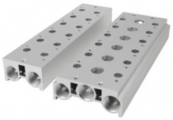 Пневмоплита 400M-2 мест. для распределителей 4V400