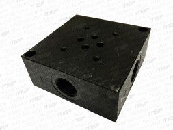 Плиты Ду6, Ду10, Ду16, Ду20 присоединительные (переходные) для монтажа гидрораспределителей