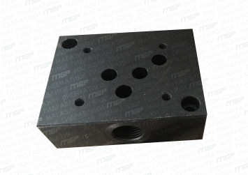 Плиты Ду6, Ду10, Ду16, Ду20 присоединительные (переходные) для монтажа гидрораспределителей