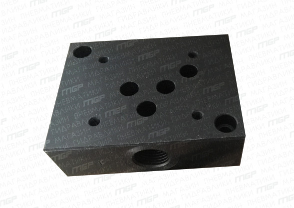 Плиты Ду6, Ду10, Ду16, Ду20 присоединительные (переходные) для монтажа гидрораспределителей