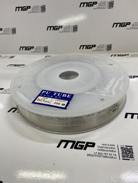 Пневмотрубка PU TUBE 4X2 /180 м.