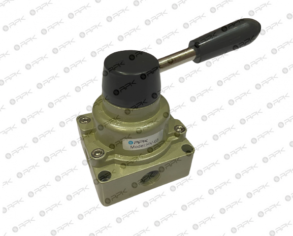 Пневмораспределитель с руч. RPK HV-03 3/8						
