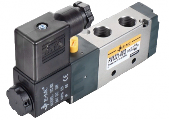 RV3221-06 Распределитель эл.-пневм., 3/2, 1/8