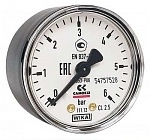 Манометры с осевым подводом воздуха