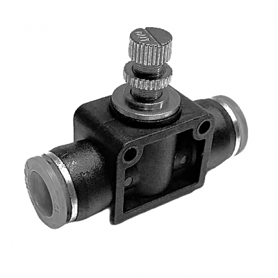 Фитинг с дросселем